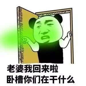 老婆我回来啦，卧槽你们在干什么